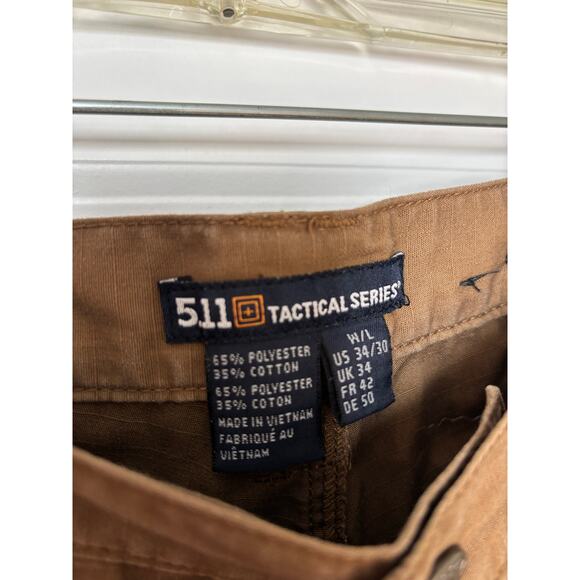 5.11 Tactical Men's Taclite Pro Performance Pants - Cargo Pockets Men’s 34 X 30 - Picture 4 of 7